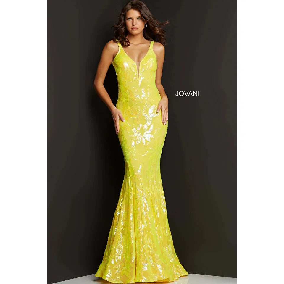 Jovani Sequin Sheath Prom Dress